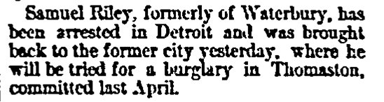 New Haven Register. Oct 28, 1878.