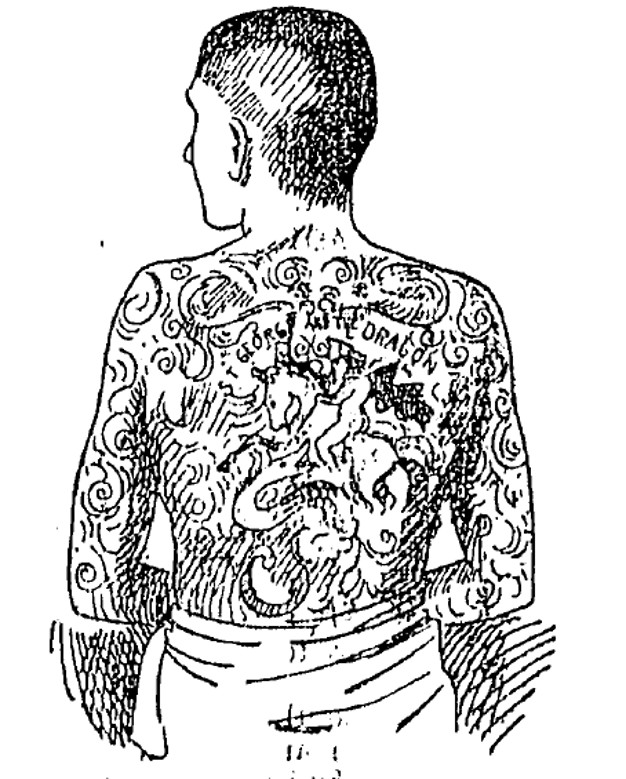 Tom Sidonia, tattooed boy, Buzzworthy Tattoo History