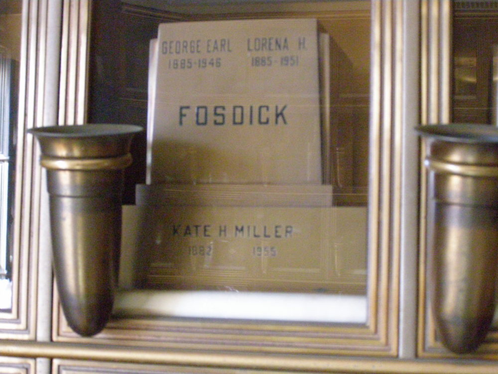 George Fosdick's Portland Resting Place