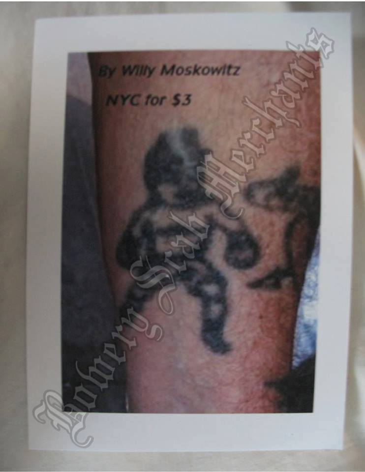 $3 Willy Moskowitz tattoo