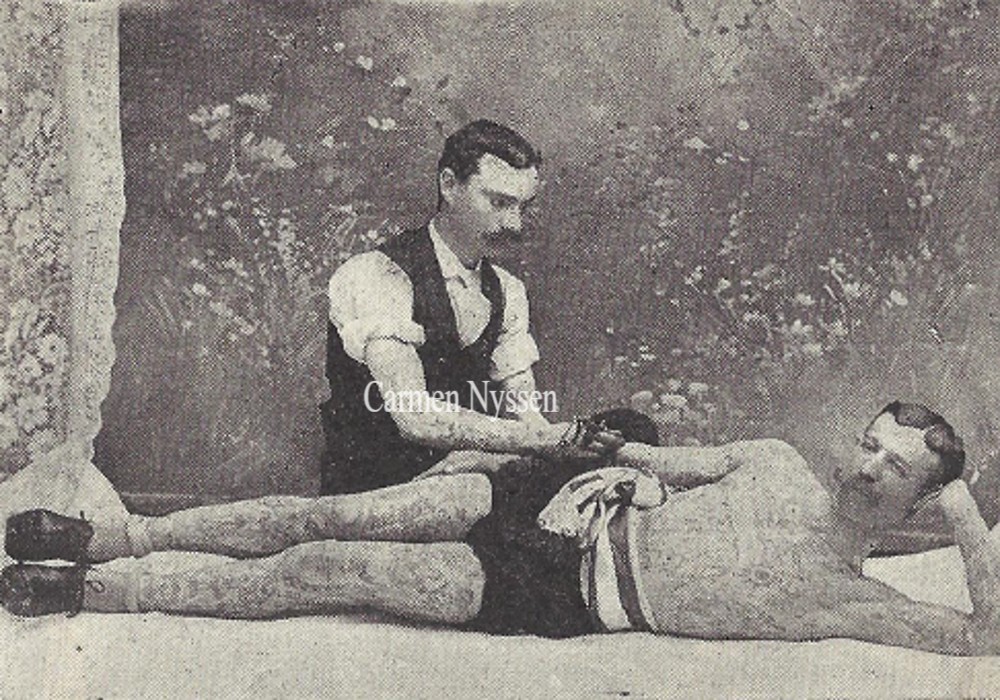 Otto Mason, snake handler-tattooer