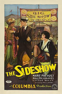Poster for the 1928 American film The Sideshow