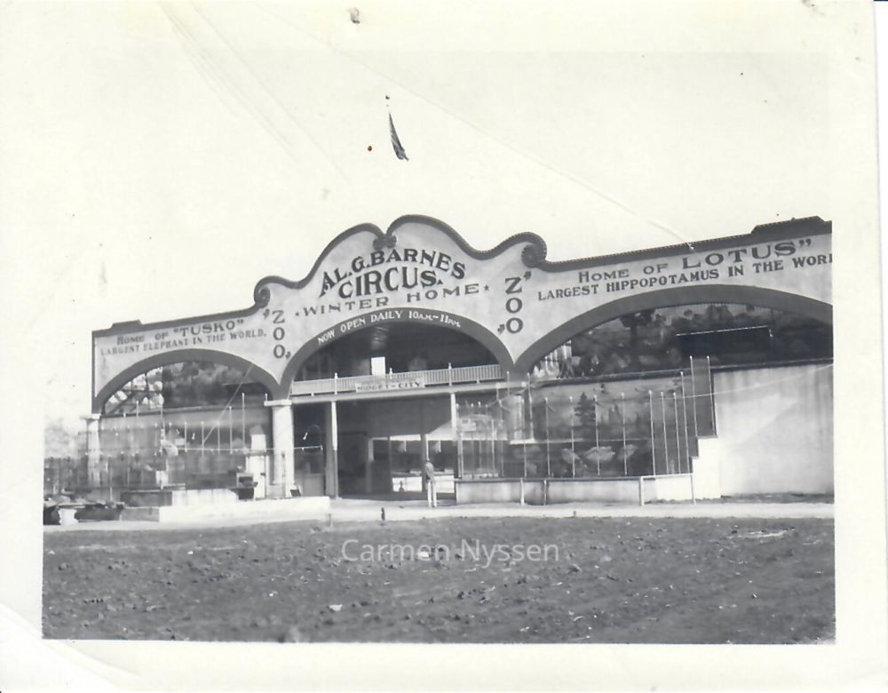 Al G. Barnes Circus Culver City Winter Quarters