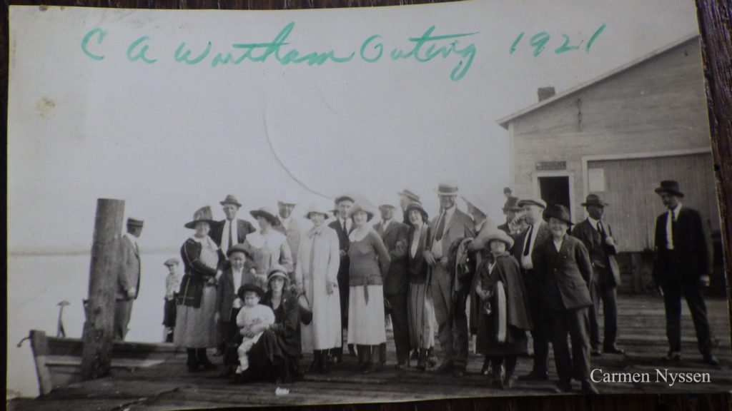 "C A Wortham Outing 1921."