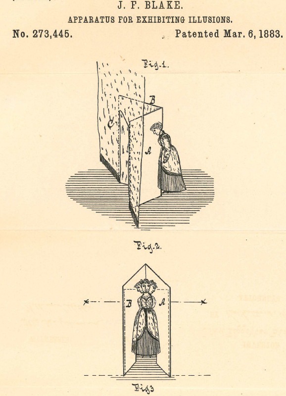 J.F. Blake Apparatus for Exhibiting Illusions. 